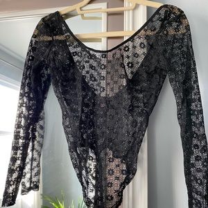 Victoria Secret sheer bodysuit
